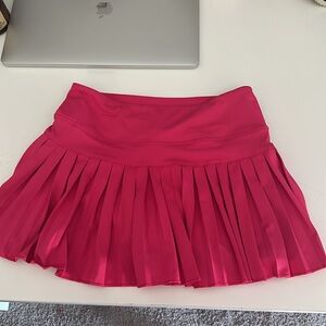 HOT PINK GOLD HINGE SKIRT